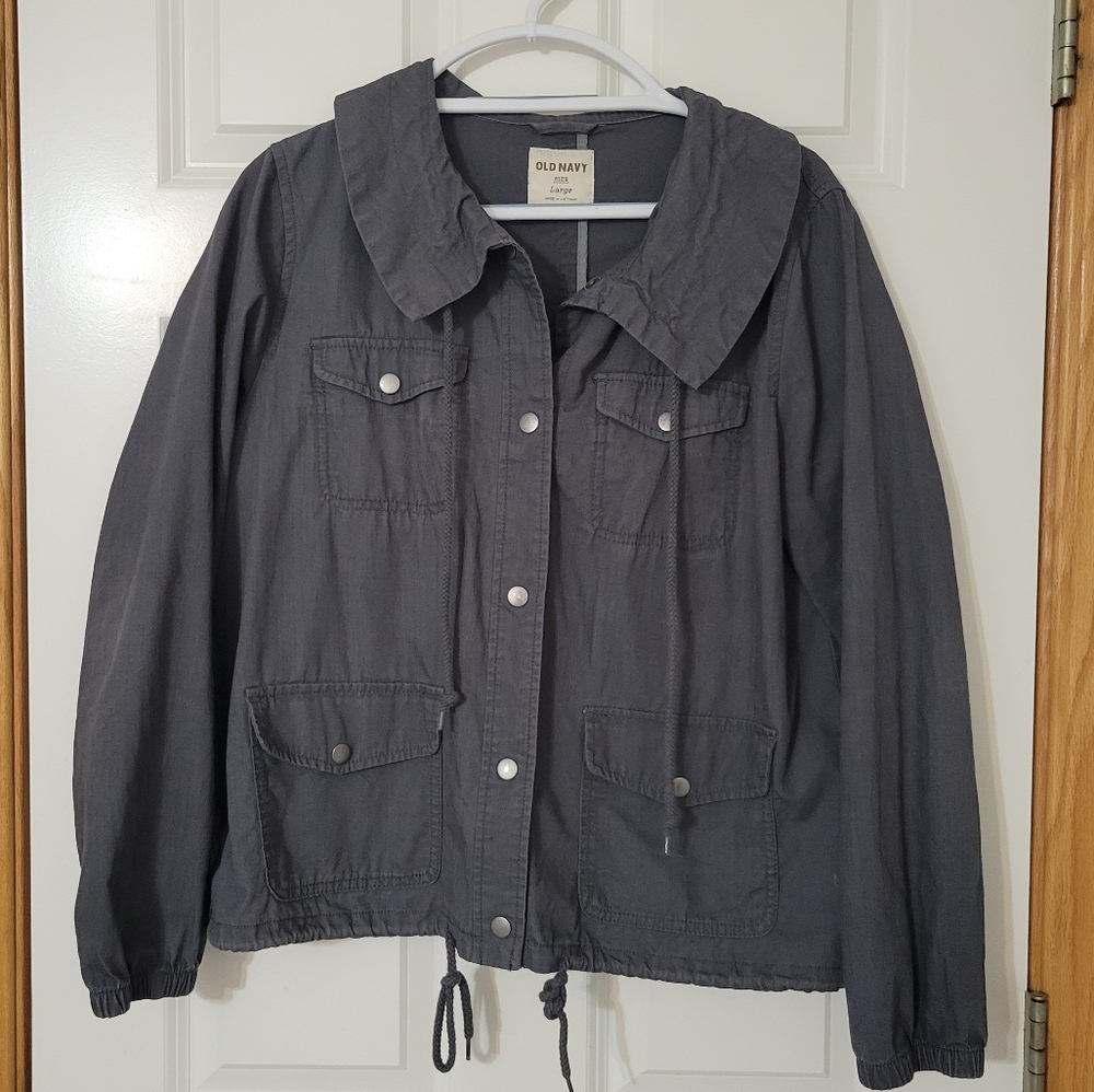 Blue Gray Light Jacket